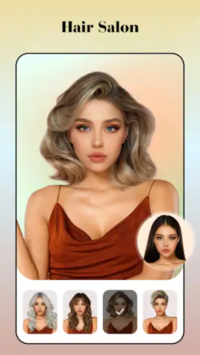 LOOX: Face Shape Test, AI Hair screenshot