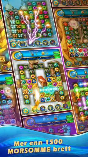 Lost Jewels - Match 3 Puzzle screenshot