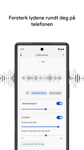 Lydforsterker screenshot