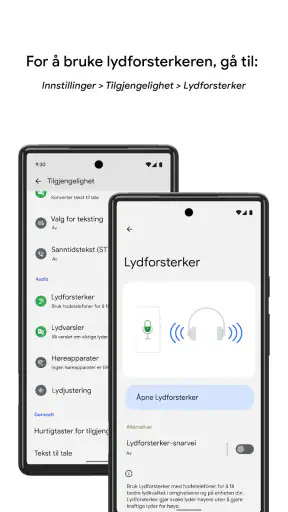 Lydforsterker screenshot