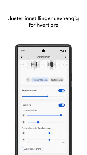 Lydforsterker screenshot