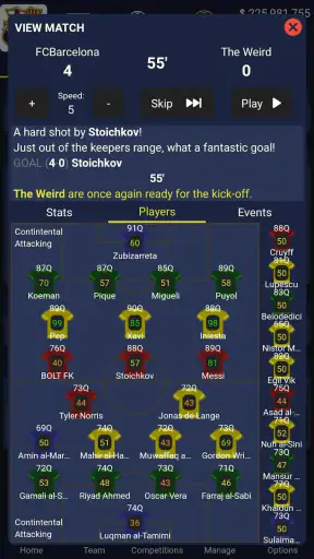 ManagerLeague Football Manager screenshot
