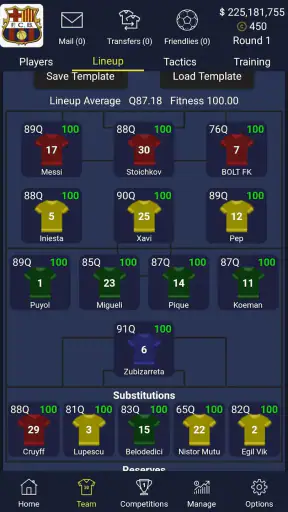 ManagerLeague Football Manager screenshot