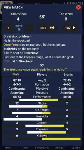 ManagerLeague Football Manager screenshot
