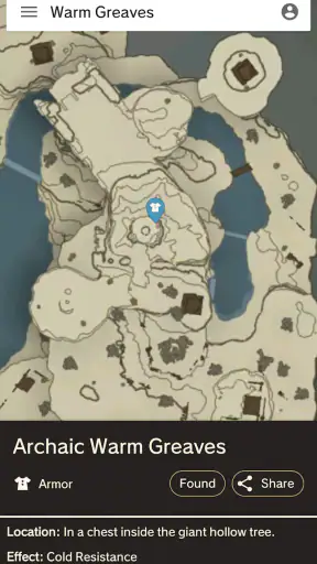 MapGenie: TOTK Map screenshot
