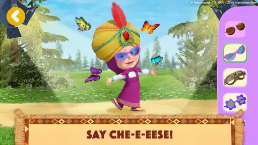 Masha and the Bear: Venner screenshot