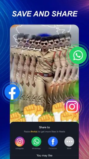 mAst: Music Status Video Maker screenshot