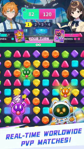 Match Academy : PVP Match3 screenshot