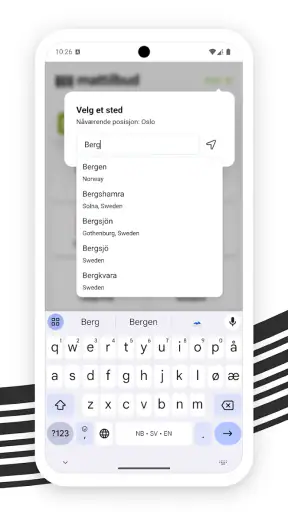 Mattilbud screenshot