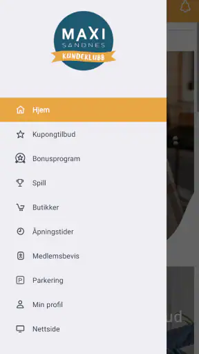 Maxi Sandnes Kundeklubb screenshot