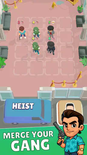 Merge Gangster Heist vs Police screenshot