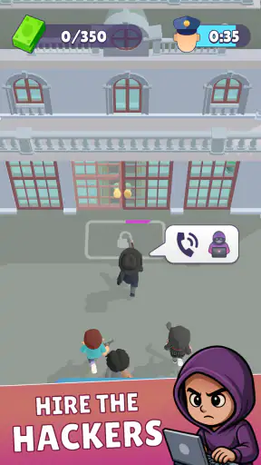 Merge Gangster Heist vs Police screenshot
