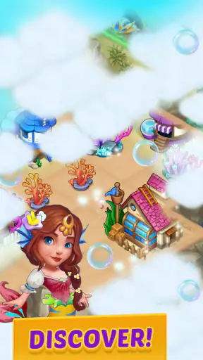 Merge Mermaids-magic puzzles screenshot