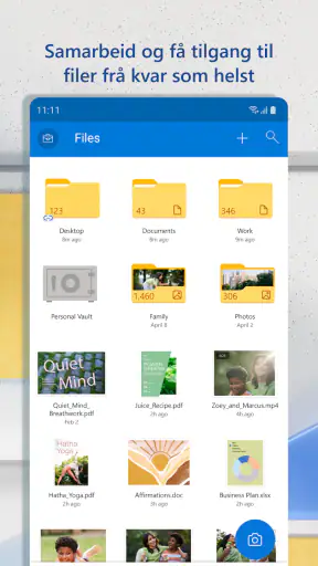 Microsoft OneDrive screenshot