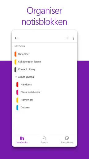 Microsoft OneNote: Save Notes screenshot