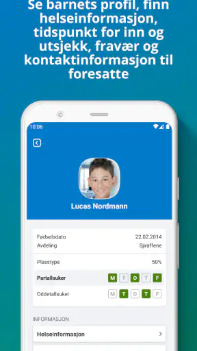 Min Barnehage Ansatt screenshot