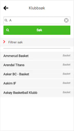 Min Basket screenshot
