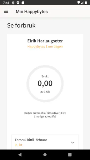 Min Happybytes screenshot