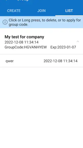 Mine spor screenshot