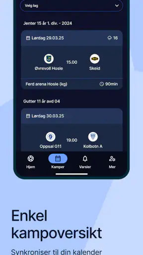 MinFotball screenshot