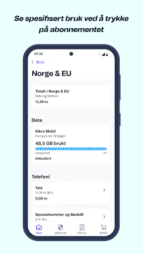 Mitt Telenor screenshot