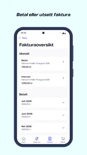 Mitt Telenor screenshot