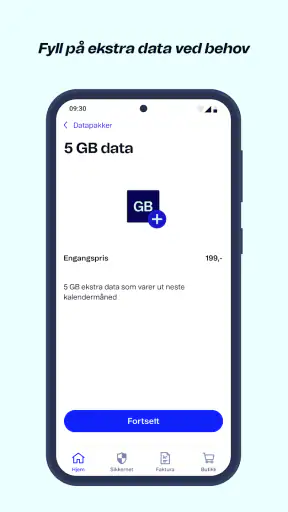 Mitt Telenor screenshot