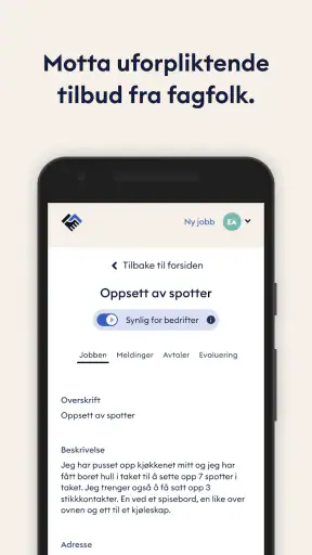 Mittanbud screenshot