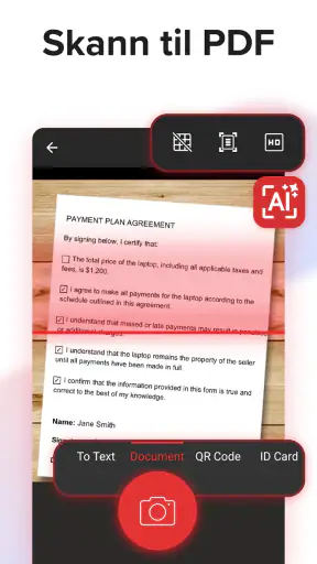 MobiPDF: PDF-editor og skanner screenshot