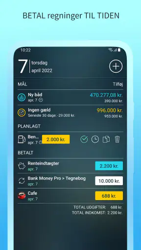 Money Pro: Personlig økonomi screenshot