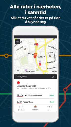 Moovit: Buss og tog rutetider screenshot