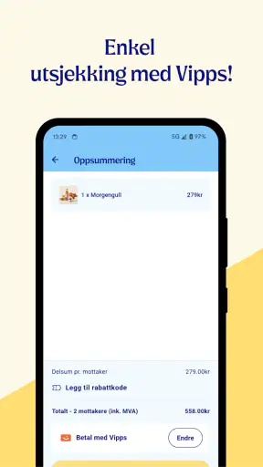 Morgenlevering screenshot