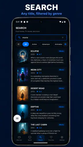 Movies & Shows Castle screenshot