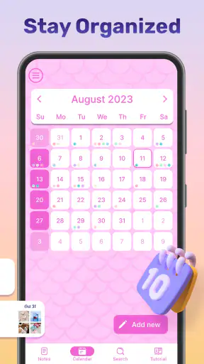 My Color Note Notepad screenshot
