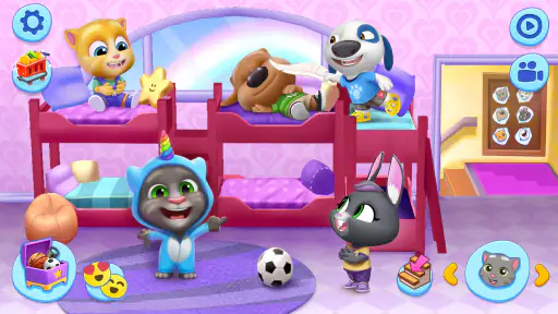 My Talking Tom Friends screenshot