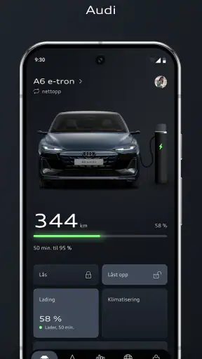 myAudi screenshot
