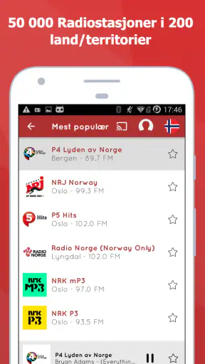 myTuner Radio Norge: Nettradio screenshot
