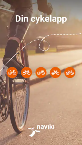 Naviki – cykel App screenshot