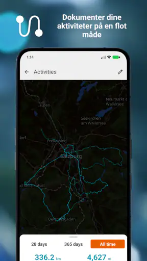 Naviki – cykel App screenshot