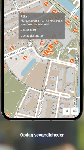 Naviki – cykel App screenshot
