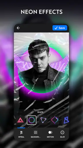 NeonArt Redigere Bilder & Foto screenshot