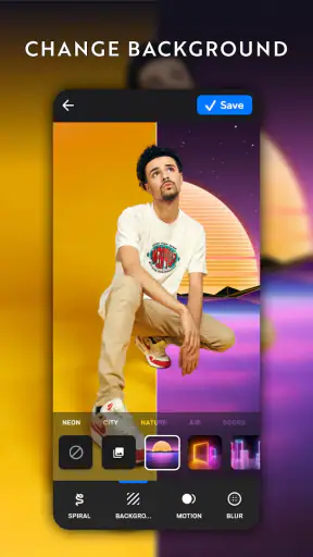 NeonArt Redigere Bilder & Foto screenshot