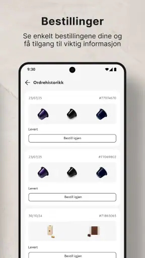 Nespresso Store screenshot