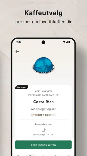 Nespresso Store screenshot