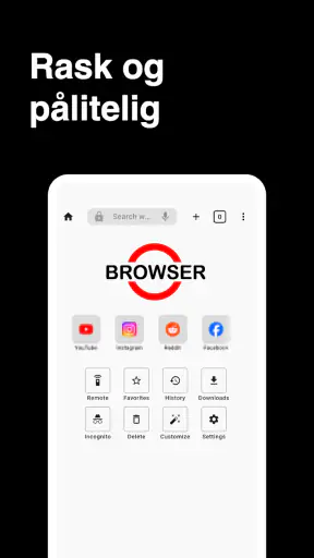 Nettleser screenshot