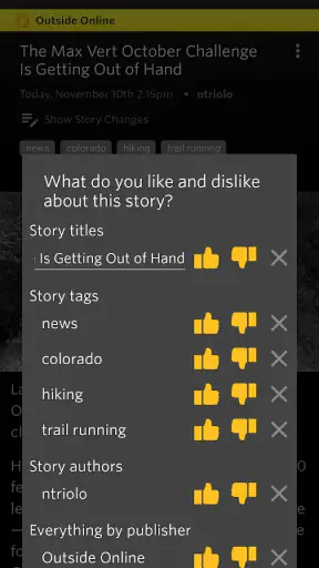 NewsBlur screenshot