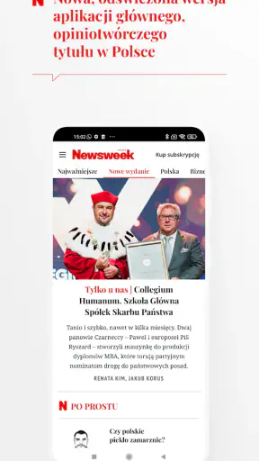 Newsweek Polska screenshot