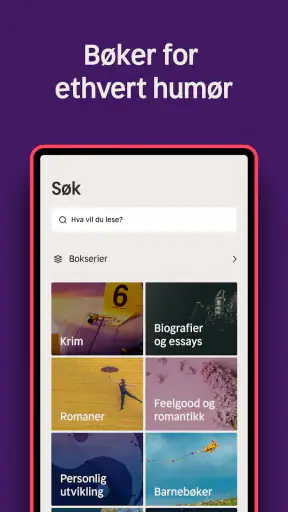 Nextory: Lydbøker og E-bøker screenshot
