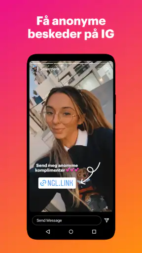 NGL – anonyme q&a screenshot