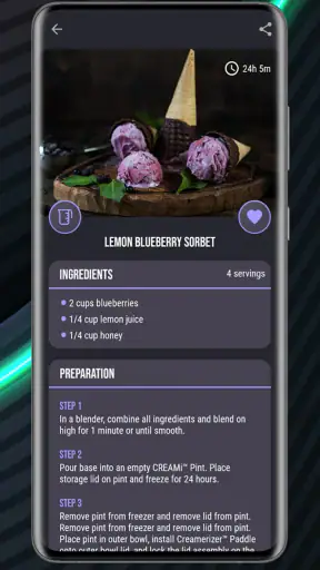 Ninja Creami iskremoppskrifter screenshot